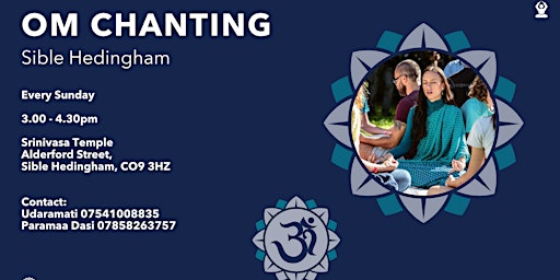OM CHANTING - Sible Hedingham, Srinivasa Temple | Srinivasa Ashram