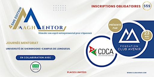 MaghMentor 2026 : Journée de mentorat pour les maghrébin.e.s | Université de Sherbrooke – Campus de Longueuil