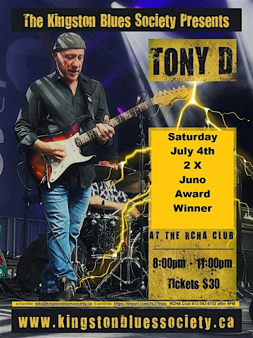 TONY D BAND | RCHA CLUB