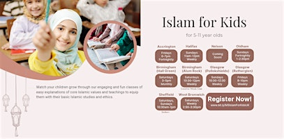 Islam for Kids | Accrington | Raza Jamia Masjid & Islamic Centre