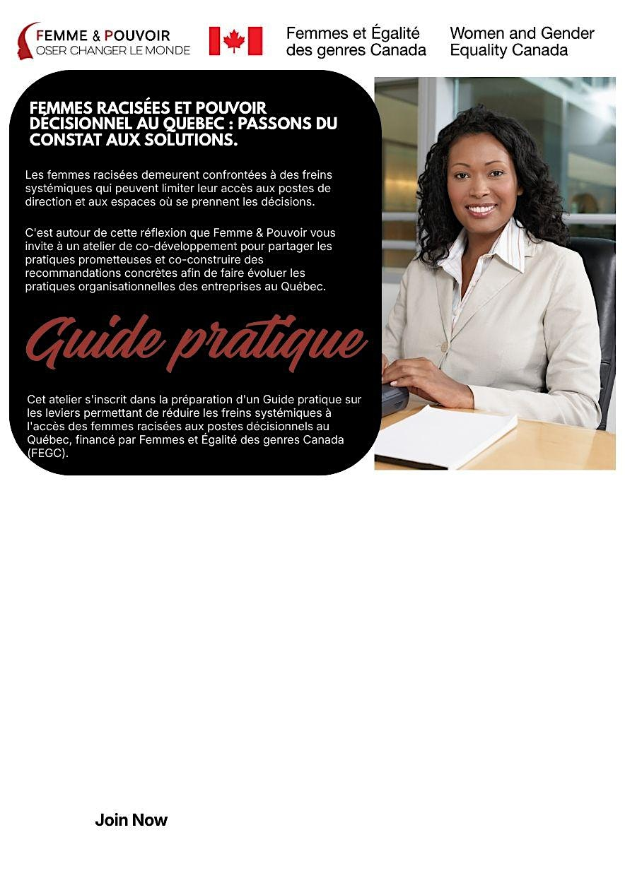 FEMMES RACISEES ET POUVOIR DECISIONNEL AU QUEBEC : DU CONSTAT AUX SOLUTIONS | UQAM – Salle de la reconnaissance D-R200  1440, rue Saint-Denis, pavillon F, Montréal, QC H2X 3J8