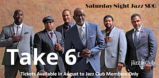Take 6 - Saturday Night Jazz | The Venue @ LEC