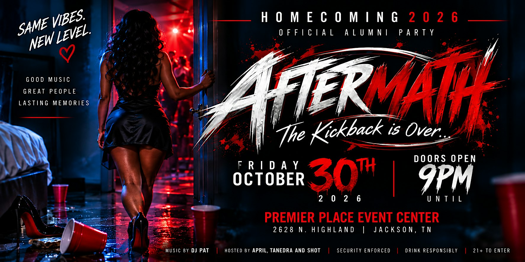OFFICIAL ALUMNI AFTERMATH | Premier Place Event Venue
