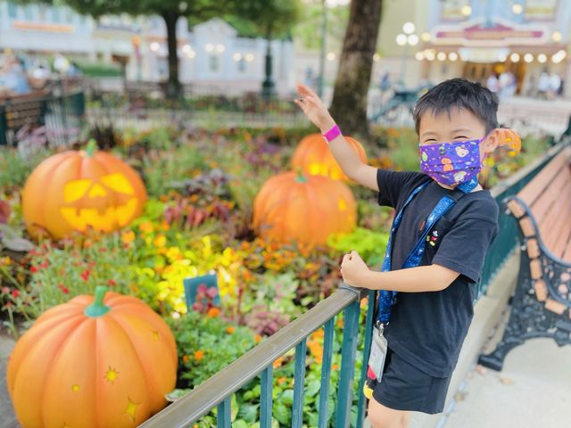 迪士尼萬聖節🎃限定活動，惡人show超有氣氛