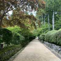 美しい山奥のお寺