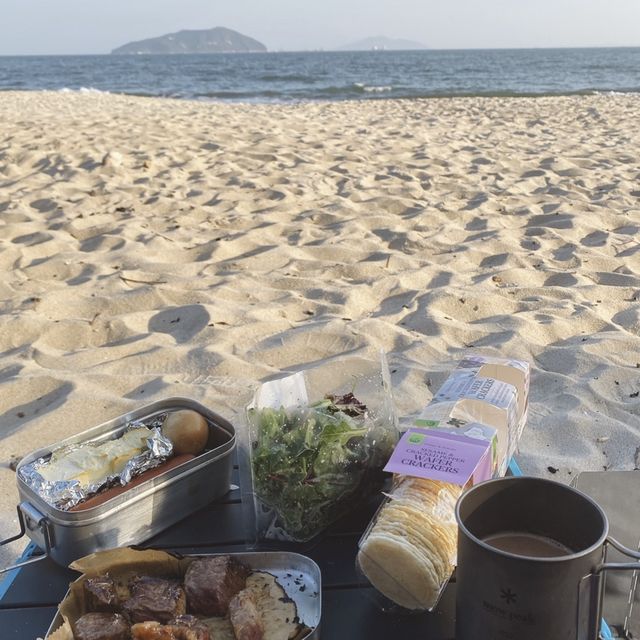 最美日落的沙灘露營地點