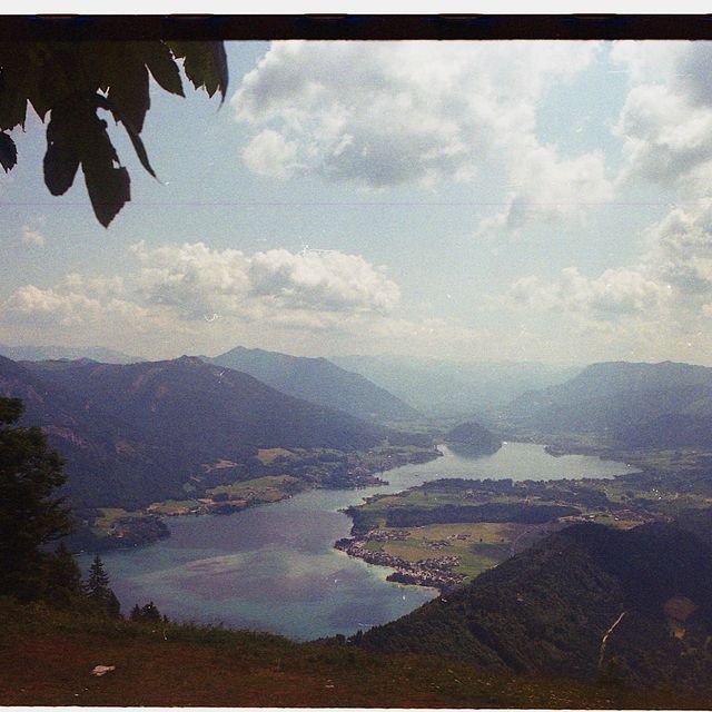 Hiking in the Austrian countryside 