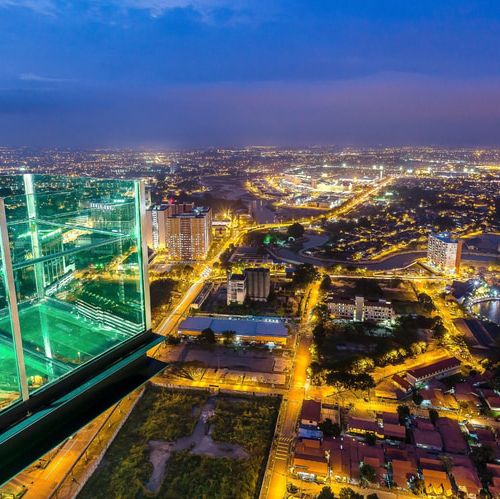 Calming views at The Shore Sky Tower (Melaka)