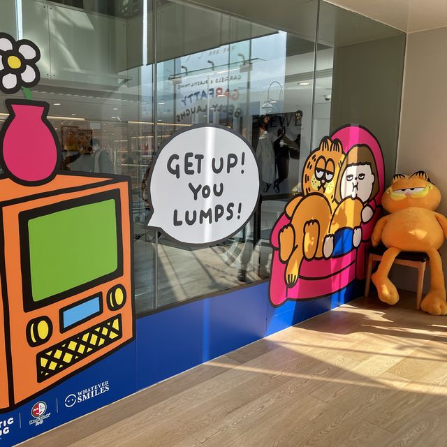 🤤與為食妹同Garfield貓🐱渡過開心愉快的一天🥰㊗️