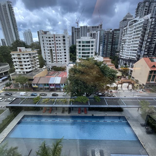 A berry surprise pool @ Ramada Singapore 