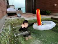 私人海景 jacuzzi, 玩水放題！