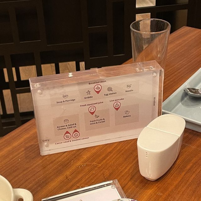 파르나스 그랜드 키친의 환상적인 조식