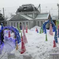 冬日浪漫飄雪樂園💕 白色戀人公園