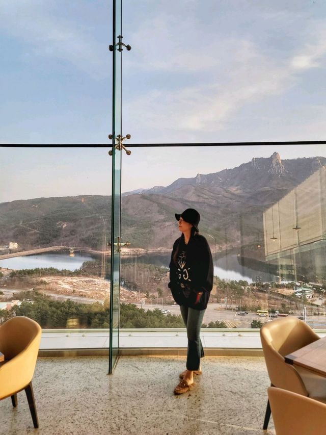 ⛰️울산바위를 눈앞에서! 고성카페 소노펠리체델피노 더엠브로시아💚