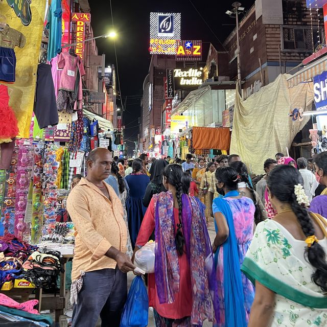 Check out Chennai night market