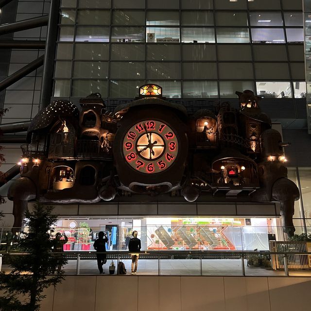 Magnificent Clock at Shiodome Tower