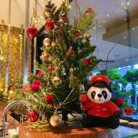 Christmas Tree filled with Panda