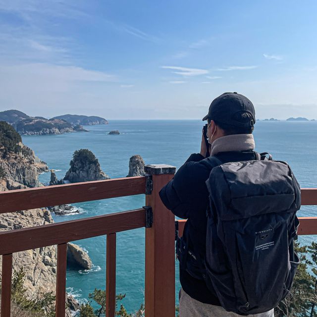 욕지도 최고의 절경, 삼여전망대