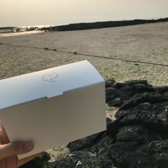 “우무”에서 푸딩사서 금능해수욕장