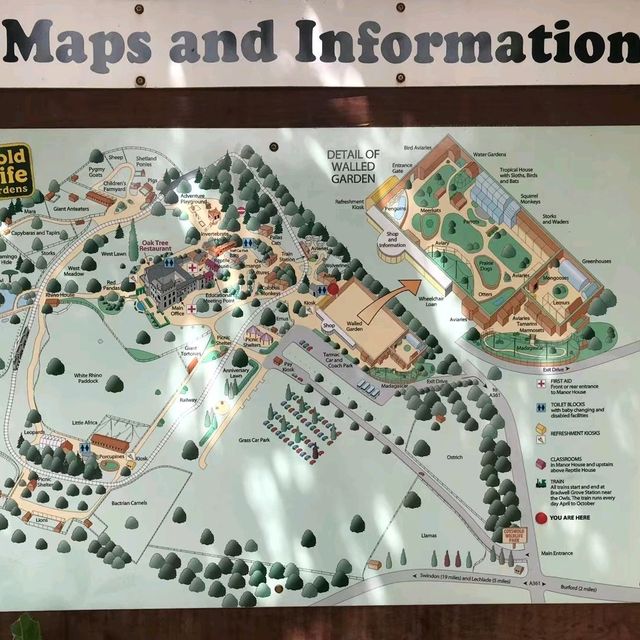 英國最具規模的野生動物公園及花園