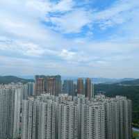 四十七樓頂樓 , 睥視全東九龍西餐廳 , 嘆午餐！