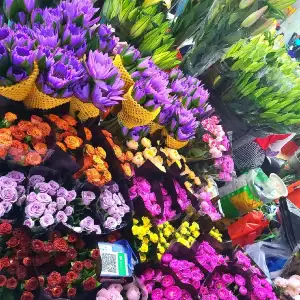 The wonders of Yunnan- Flower Market, Kunming