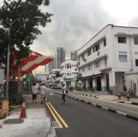 新加坡城市街景：日常生活