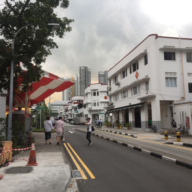 新加坡城市街景：日常生活