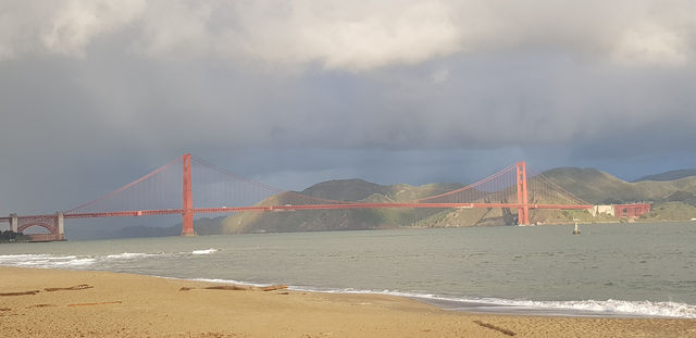 Iconic Golden Gate Bridge San Franisco