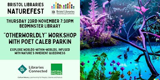 "Otherworldly" workshop with Caleb Parkin | Bedminster Library