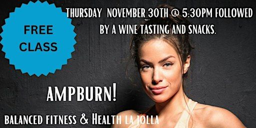 Free Pop Up AMPBURN! Group Fitness Class | 7680 Girard Ave