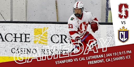 Stanford Ice Hockey vs California Lutheran University | GAME 1 | Sharks Ice at Fremont