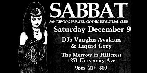Club Sabbat | The Merrow, University Avenue, San Diego, CA, USA