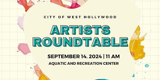WeHo Artists Roundtable | 8750 El Tovar Pl
