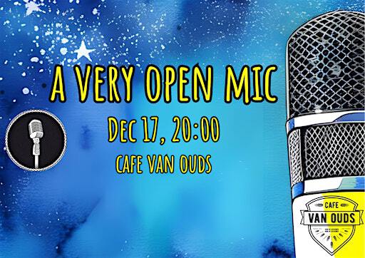 A Very Open Mic - English StandUp Comedy Show (#13) | Café van Ouds Nijmegen