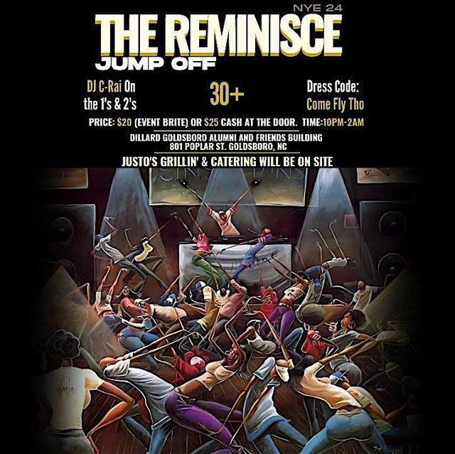 NYE 24 "THE REMINISCE JUMP OFF" | Dillard Goldsboro Alumni - HV Brown Center