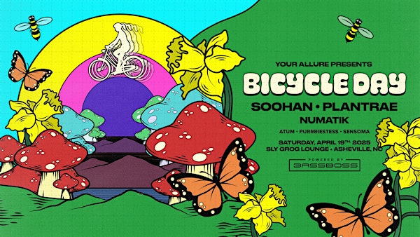 Bicycle Day 2025 with SOOHAN, Plantrae, & Numatik at Sly Grog Lounge | Sly Grog Lounge