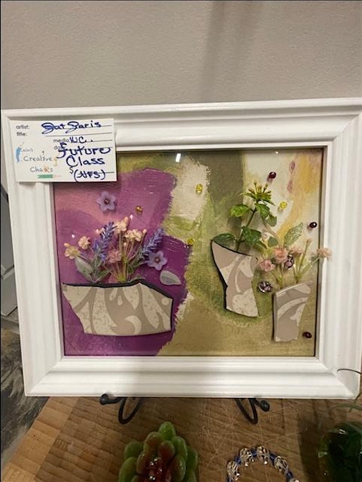 Art Friendsday Wednesday -with visiting artists Pat & Kat! | Cain's Creative Chaos