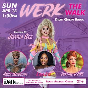 Werk the Walk Drag Queen Bingo | Captain's Walk Winery