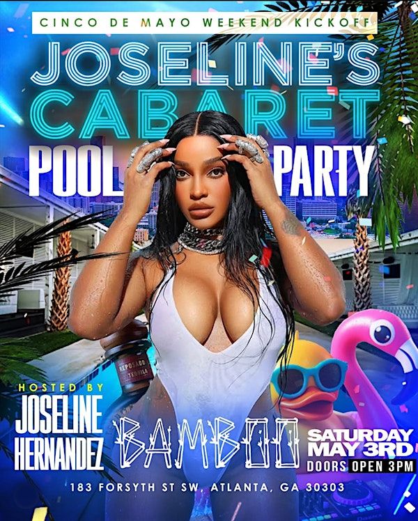 JOSELINE'S  POOL PARTY {CINCO DE MAYO WEEKEND KICKOFF] | Bamboo atlanta