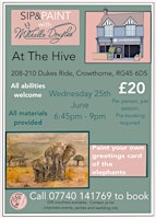 Sip and paint with Michelle Douglas at The Hive, Crowthorne | The Hive Craft Beer and Coffee Shop