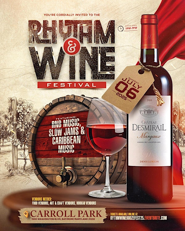 Rhythm & Wine Festival | Carroll Park
