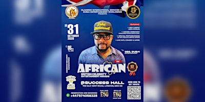 African British Celebrity Entertainment Awards 2025 | Success Hall