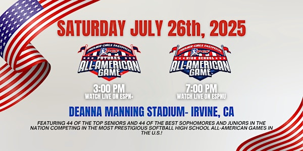 2025 PGF ALL AMERICAN GAMES | Deanna Manning Stadium