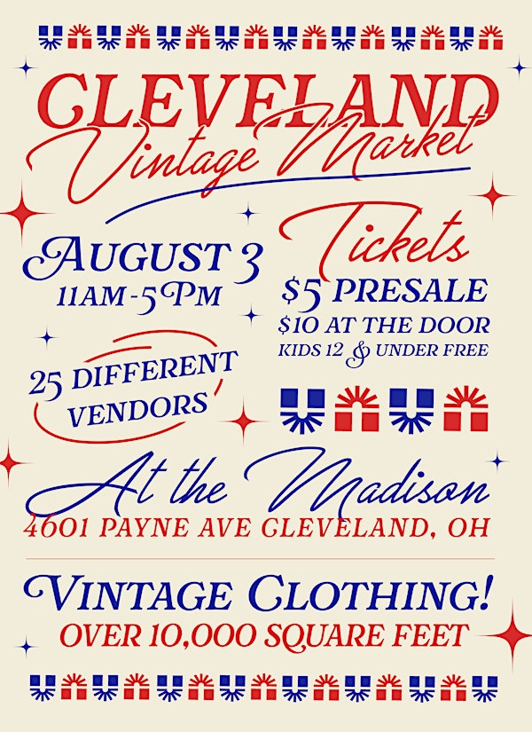 Cleveland Vintage Market | 4601 Payne Ave
