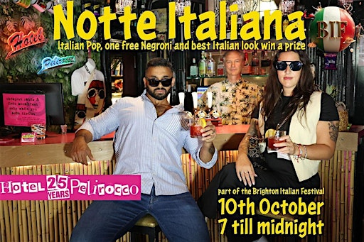 Notte Italiana at the Pelirocco The Negroni Experience | Hotel Pelirocco