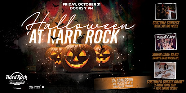 Hallowe'en Bash 2025 | Hard Rock Hotel & Casino Ottawa