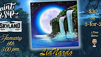 Brushes & Brews at Skyland Ale Works w/LiaNardo Mobile Paint & Sip | Skyland Ale Works