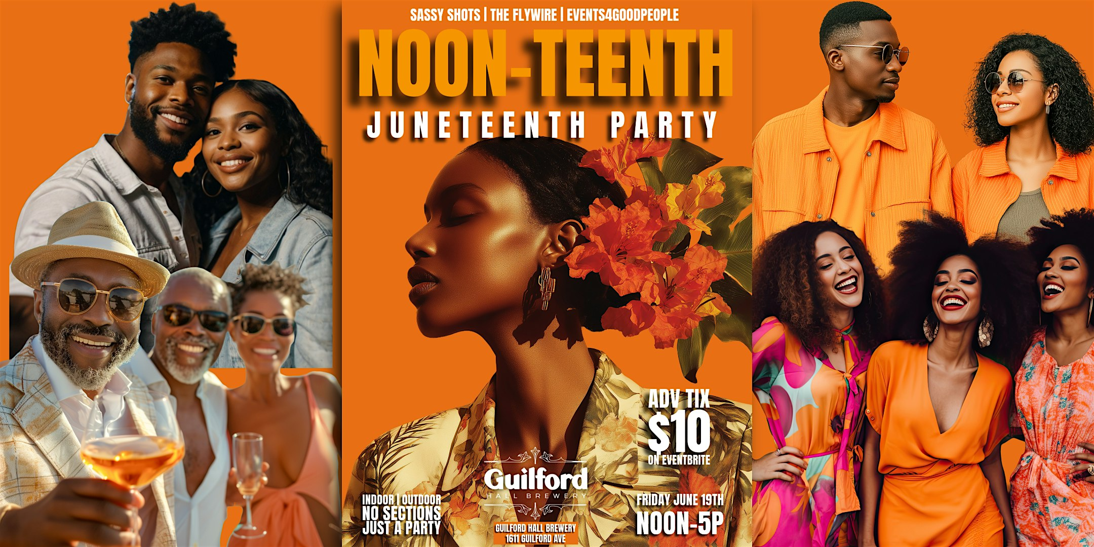 Noon-teenth Juneteenth Day Party | Guilford Hall Brewery