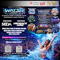 Wat3r Fest 2026 Miami : Florida’s Biggest Asian Electronic Music Festival | Sunset Cove Amphitheater